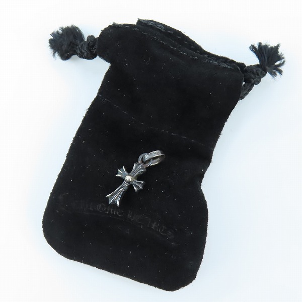 実際に弊社で買取させて頂いたCHROME HEARTS/クロムハーツ CRS BBYFAT DIA ベビーファット チャーム パヴェダイヤの画像 7枚目