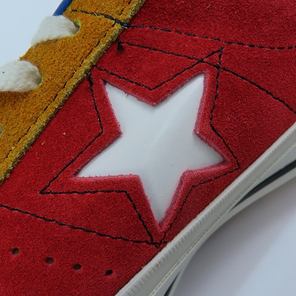 実際に弊社で買取させて頂いたCONVERSE/コンバース ONE STAR CC OX/ワンスター マルチカラー/7.5の画像 7枚目