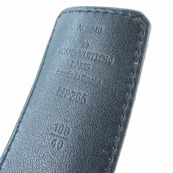 実際に弊社で買取させて頂いたLOUIS VUITTON/ルイヴィトン サンチュール・LVシェイプ リバーシブル ベルト MP265 100/40の画像 3枚目