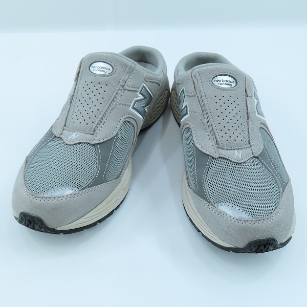 実際に弊社で買取させて頂いたNEW BALANCE/ニューバランス ミュール グレー サンダル  M2002RMI/27の画像 0枚目