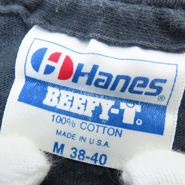 実際に弊社で買取させて頂いたKNAC PURE ROCK 105.5 ヴィンテージ シャツ/ロンT Mの画像 2枚目