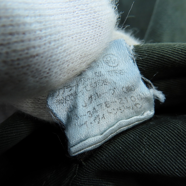 実際に弊社で買取させて頂いた【JPタグ】LOUIS VUITTON/ルイヴィトン ダミエ柄切替 長袖シャツ XSの画像 5枚目