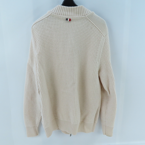 実際に弊社で買取させて頂いた【JPタグ】MONCLER/モンクレール MAGLIONE TRICOT CARDIGAN 羊毛 カーディガン E20919423400 XLの画像 1枚目