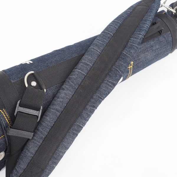 実際に弊社で買取させて頂いたEVISU GOLF/エヴィスゴルフ/エビス デニム 2分割 クラブケースの画像 2枚目