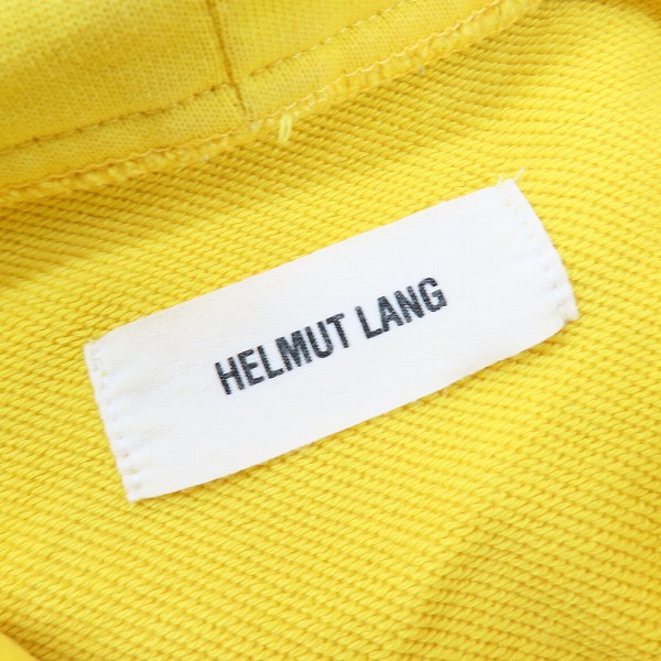 実際に弊社で買取させて頂いたHELMUT LANG/ヘルムートラング 18AW TAXIロゴ プルオーバーパーカー/XLの画像 2枚目