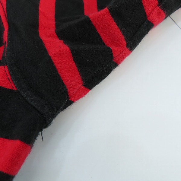 実際に弊社で買取させて頂いたmastermind JAPAN ×A-GIRL'S/マスターマインド ×エイガールズ 裾ロゴパッチ 半袖Tシャツ 16SSMM-TS23-07/Lの画像 7枚目