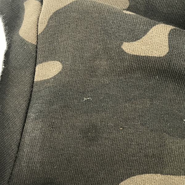 実際に弊社で買取させて頂いたHYDROGEN/ハイドロゲン 迷彩/カモフラ柄 プルオーバーパーカー/Lの画像 7枚目