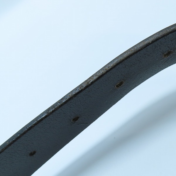 実際に弊社で買取させて頂いたBACKLASH/バックラッシュ イタリアンダブルショルダーシワ加工プルアップ レザーベルトの画像 4枚目