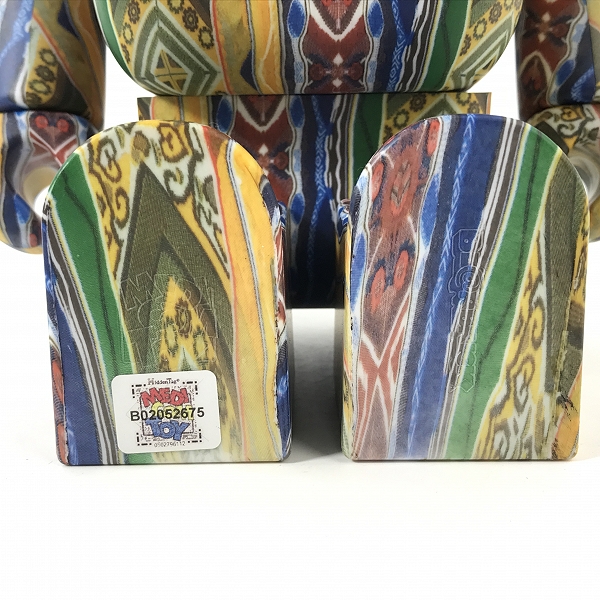 実際に弊社で買取させて頂いた【難あり含む】MEDICOM TOY/メディコムトイ BE@RBRICK/ベアブリック atmos×COOGI/アトモス×クージー 100％＆400％の画像 3枚目