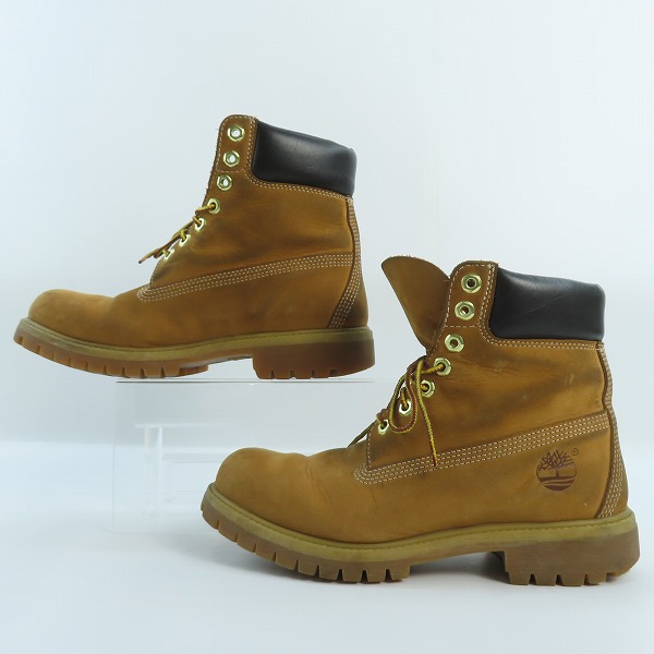 実際に弊社で買取させて頂いたTimberland/ティンバーランド プレミアム 6インチ ウォータープルーフ ブーツ 10061/7.5Wの画像 3枚目