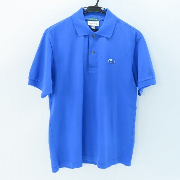 実際に弊社で買取させて頂いたLACOSTE/ラコステ 半袖ポロシャツ ブルー PH140LJ /3