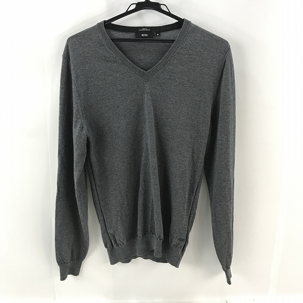 実際に弊社で買取させて頂いたHUGO BOSS/ヒューゴボス Vネックニット M