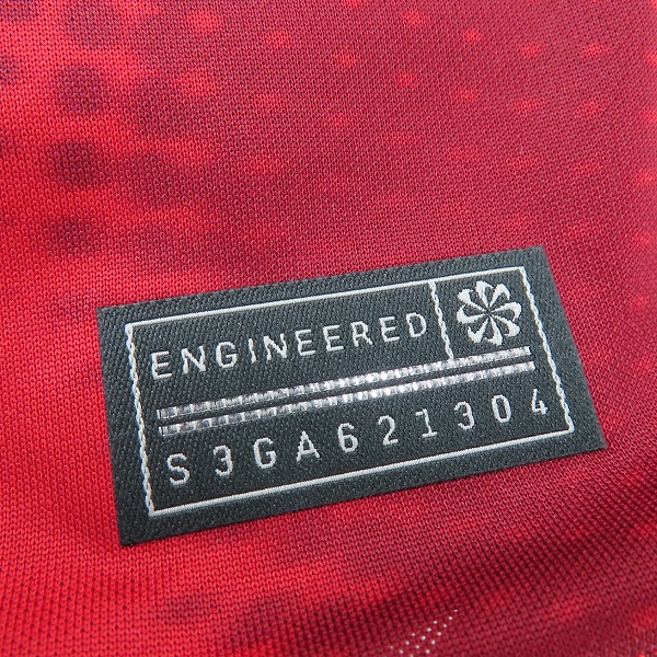 実際に弊社で買取させて頂いた【未使用】NIKE/ナイキ 鹿島アントラーズ レプリカユニフォーム Jリーグクラブチャンピオンシップ当選証明書付 FN8544-687/Lの画像 7枚目