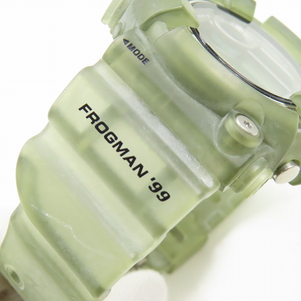 実際に弊社で買取させて頂いたG-SHOCK/Gショック FROGMAN/フロッグマン '99 Master of G DW-8200MSU-8T【動作未確認】の画像 4枚目