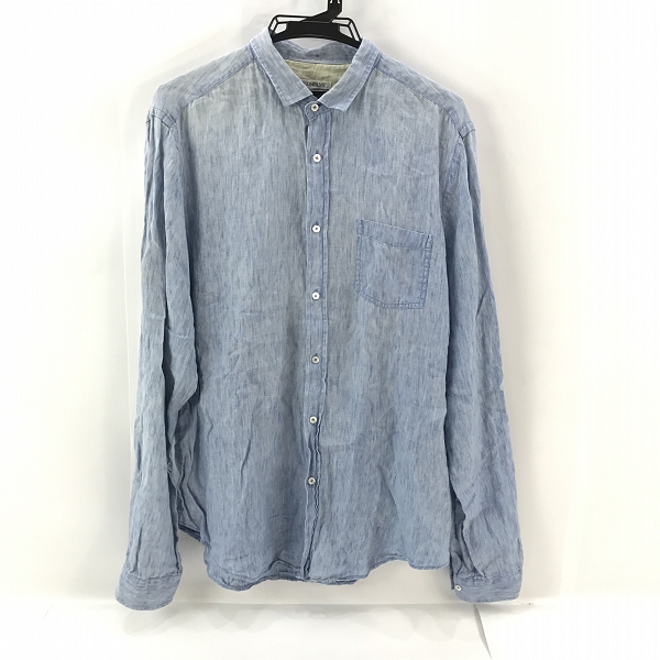 実際に弊社で買取させて頂いたC.P COMPANY/シーピーカンパニー リネンシャツ XL