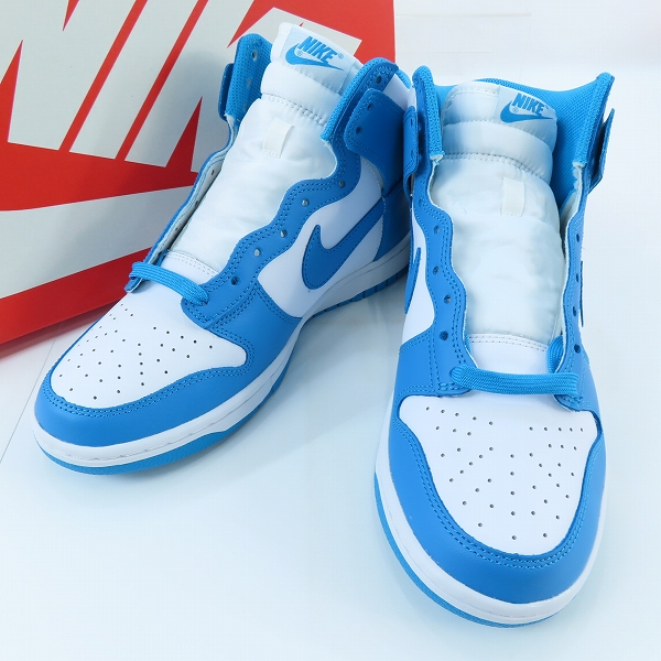 実際に弊社で買取させて頂いたNIKE/ナイキ DUNK HI RETRO/ダンクハイ チャンピオンシップ ブルー DD1399-400 /27