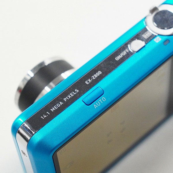 実際に弊社で買取させて頂いたCASIO/カシオ EX-Z800 EXILIM エクシリム コンパクトデジタルカメラ 簡易動作確認済みの画像 4枚目