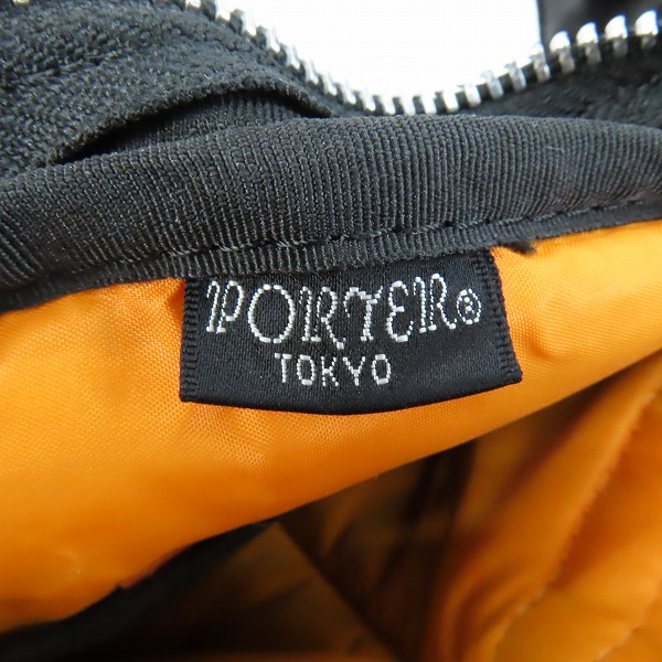 実際に弊社で買取させて頂いたPORTER/ポーター TANKER/タンカー ボディバッグ/ウエストバッグ ブラックの画像 5枚目