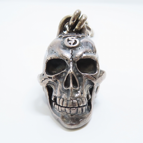 実際に弊社で買取させて頂いたGabor/ガボール マスター ラージ スカル w/バイク チェーン ウォレット ハンガーの画像 1枚目