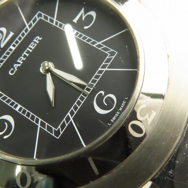 実際に弊社で買取させて頂いたCartier/カルティエ パシャ シータイマー トラベルクロック クオーツ 時計【動作未確認】の画像 5枚目