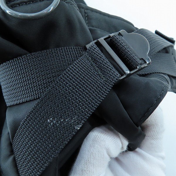 実際に弊社で買取させて頂いたPORTER/ポーター TANKER/タンカー 2WAY ウエストバッグ/ショルダーバッグ ブラックの画像 8枚目