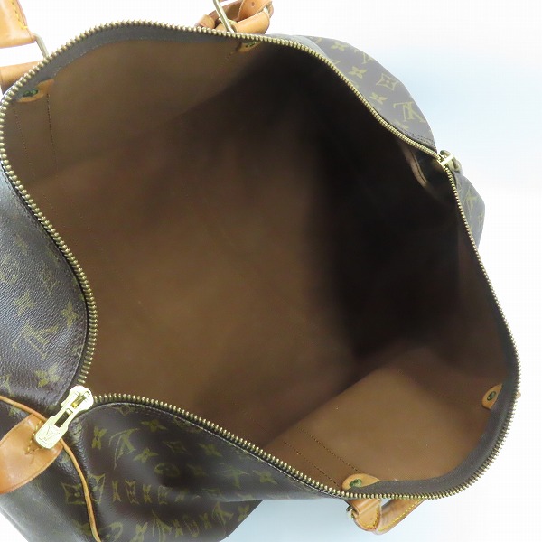 実際に弊社で買取させて頂いたLOUIS VUITTON/ルイヴィトン キーポル バンドリエール55 モノグラム ボストンバック M41414の画像 3枚目