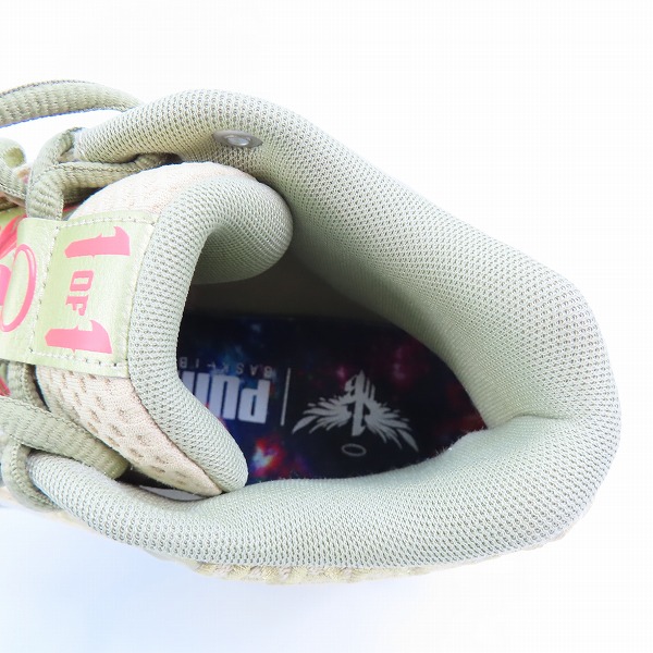 実際に弊社で買取させて頂いたPUMA/プーマ X LAMELO BALL ラメロ・ボール MB.01 Golden Child 379223-01/27の画像 4枚目