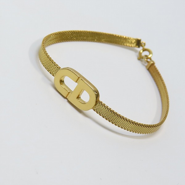 実際に弊社で買取させて頂いたChristian Dior/クリスチャンディオール ロゴ ブレスレット