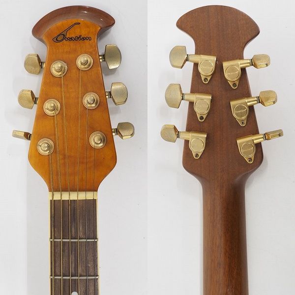 実際に弊社で買取させて頂いた★Ovation/オベーション Celebrity CS288 エレアコ/アコースティックギター/アコギ ハードケース付 の画像 2枚目