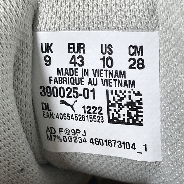 実際に弊社で買取させて頂いた【未使用】PUMA/プーマ RS-X 3D ローカット スニーカー/シューズ 390025-01/28の画像 5枚目