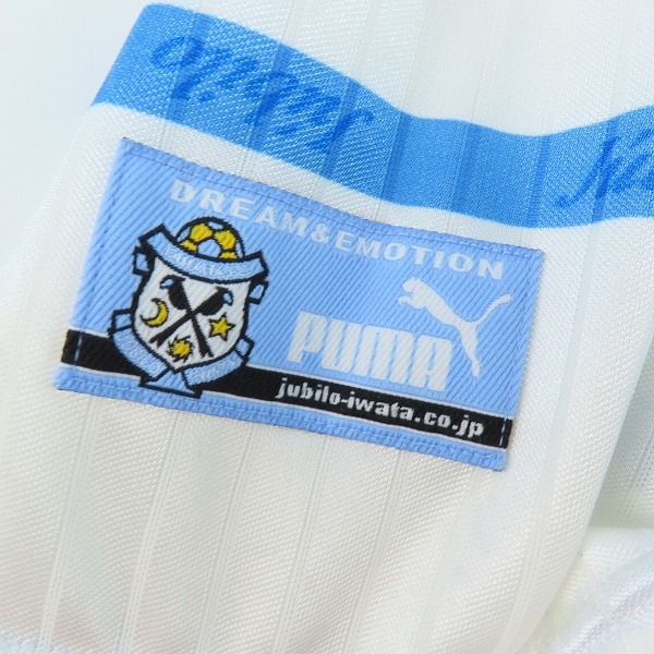 実際に弊社で買取させて頂いたPUMA/プーマ YAMAHA FC ジュビロ磐田 2000年 ホーム ユニフォーム PXA-JB00RAT /L～Oの画像 9枚目