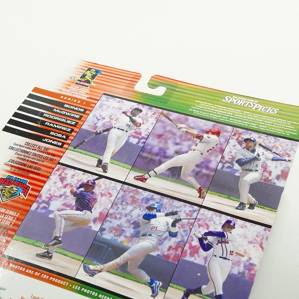 実際に弊社で買取させて頂いた【未開封】McFARLANE TOYS/マクファーレントイズ ビッグリーグチャレンジ #21 SAMMY SOSA サミー・ソーサ フィギュアの画像 6枚目