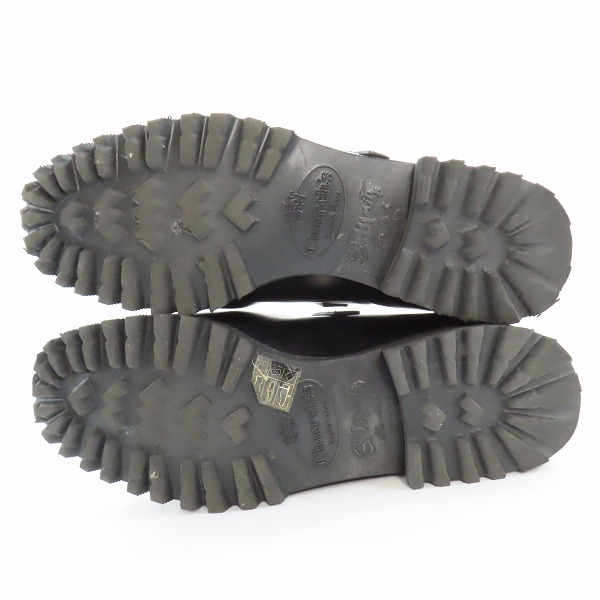 実際に弊社で買取させて頂いたnoir keininomiya ×church's/ノワール・ケイニノミヤ(ギャルソン)×チャーチ メリージェーンシューズ/ブラック/36の画像 2枚目