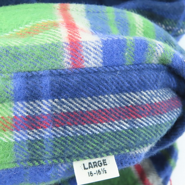 実際に弊社で買取させて頂いた(1)【未使用】SUGAR CANE/シュガーケーン LIGHT FLANNEL CHECK WORK SHIRT/ライトフランネルチェックワークシャツ SC28505/Lの画像 5枚目