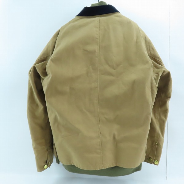 実際に弊社で買取させて頂いたSacai × Carhartt/サカイ × カーハート 23AW WIP Canvas x MA-1 JK Michigan Jacket/ミシガンジャケット 23-03110M/3の画像 1枚目