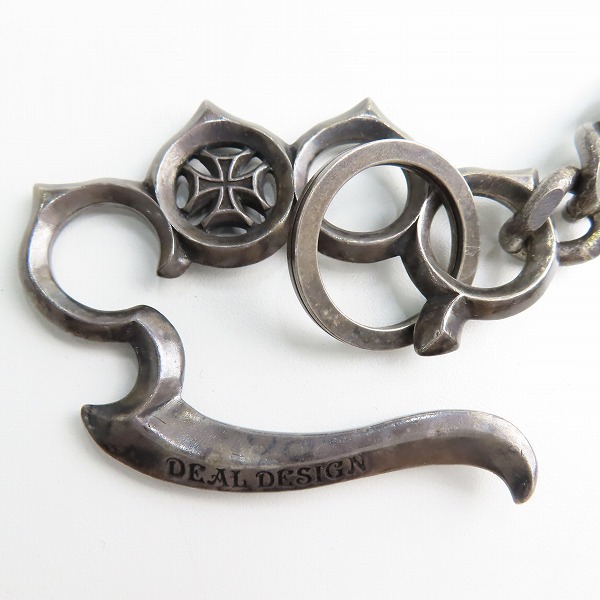 実際に弊社で買取させて頂いたDEAL DESIGN/ディールデザイン ブレードジャックウォレットチェーンの画像 1枚目