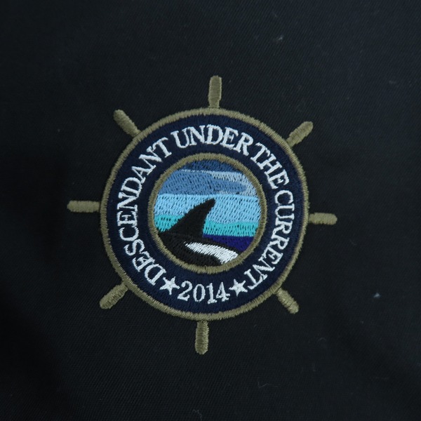 実際に弊社で買取させて頂いたDESCENDANT/ディセンダント 22SS BINO TC TWILL JACKET ANTISTATIC/ジップブルゾン 2の画像 6枚目