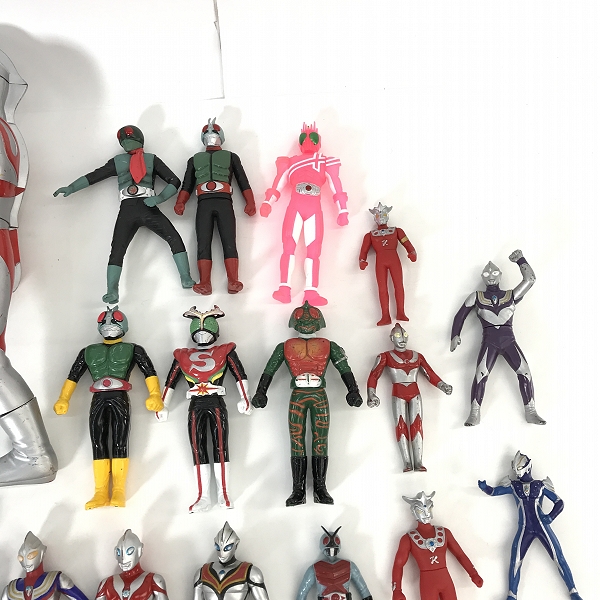 実際に弊社で買取させて頂いた【おまとめ】BANDAI/バンダイ ウルトラマン/仮面ライダー ソフビ 等の画像 2枚目
