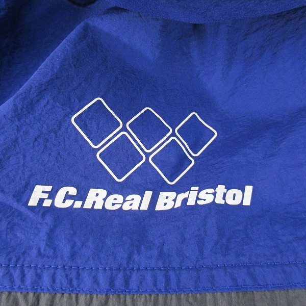 実際に弊社で買取させて頂いたF.C.Real Bristol/エフシーレアルブリストル 20SS アノラックパーカー FCRB-200038/Mの画像 4枚目