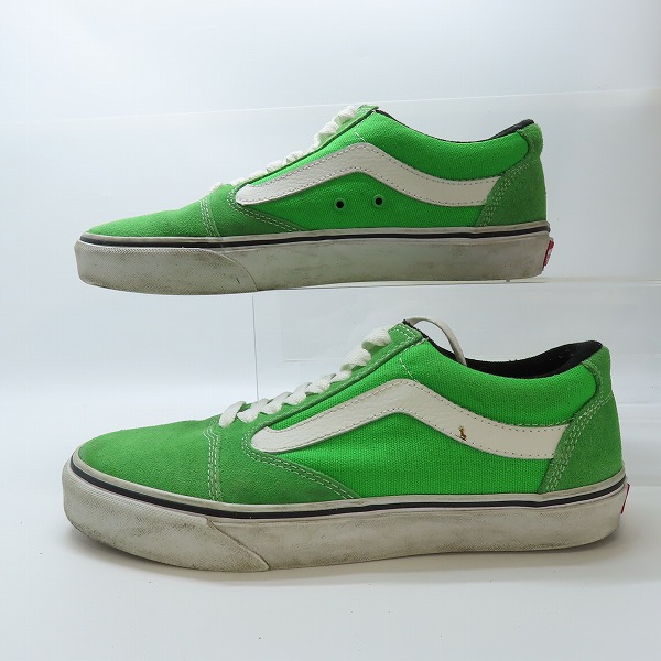 実際に弊社で買取させて頂いたVANS/バンズ TNT FIVE/5 トニートルフィーヨ オーセンティック スニーカー グリーン VN-0L2ZLLH/26の画像 3枚目