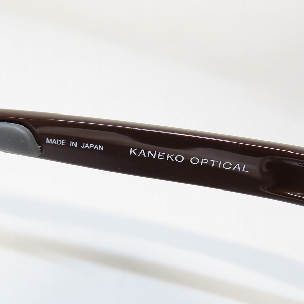 実際に弊社で買取させて頂いたF.C.Real Bristol×金子眼鏡/エフシーレアルブリストル×カネコガンキョウ BOSTON SUNGLASSES 度入り眼鏡/アイウェア FCRB-18の画像 4枚目