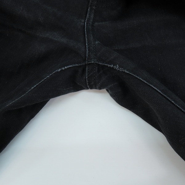 実際に弊社で買取させて頂いたSAINT LAURENT PARIS/サンローラン パリ ストレッチ スキニー 525173 YG869/31の画像 7枚目