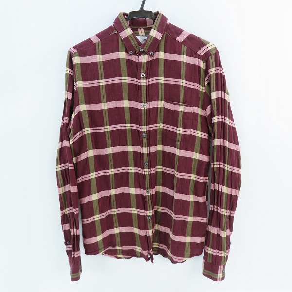 実際に弊社で買取させて頂いたAMI Alexandre Mattiussi/アミアレクサンドルマテュッシ チェック シャツ AMI 013/37