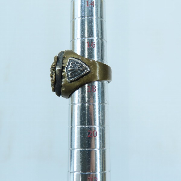 実際に弊社で買取させて頂いたHTC/エイチティーシー インディアンモチーフ リング 17.5号の画像 8枚目