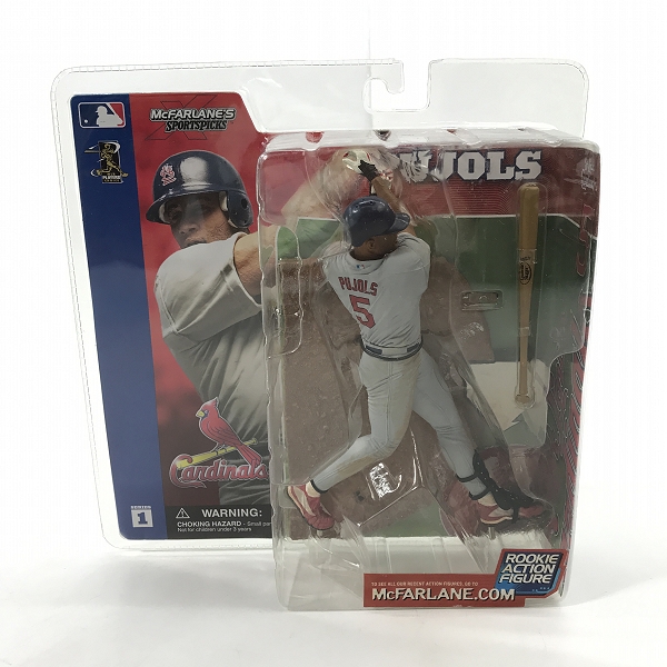 実際に弊社で買取させて頂いた【未開封】McFARLANE TOYS/マクファーレントイズ セントルイス・カージナルス #5 ALBERT PUJOLS フィギュア