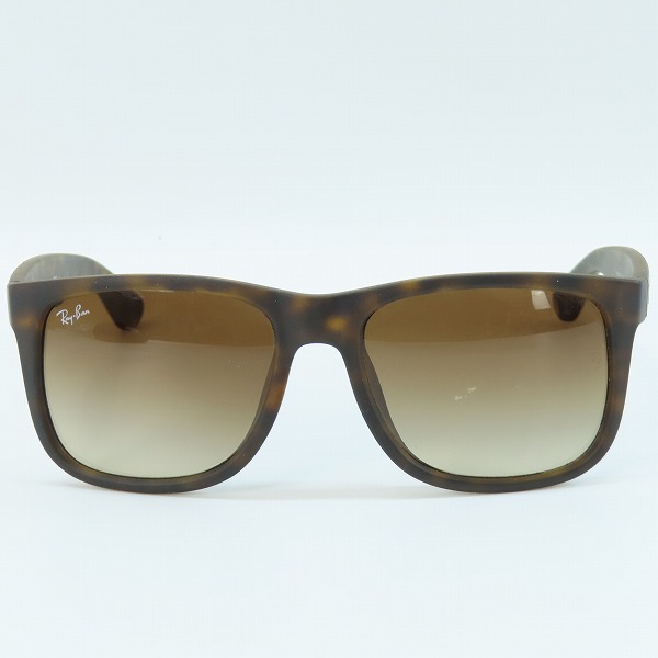 実際に弊社で買取させて頂いたRay-Ban/レイバン JUSTIN/ジャスティン デミ柄 アイウェア/サングラス RB4165-F 856-13