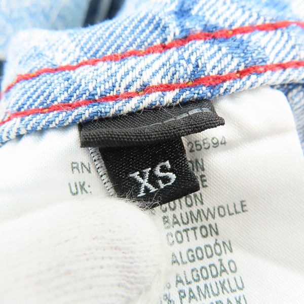 実際に弊社で買取させて頂いたDIESEL/ディーゼル D-LEO CAMICIA DENIM SHIRT/デニムシャツ 00T001084WW/XSの画像 3枚目