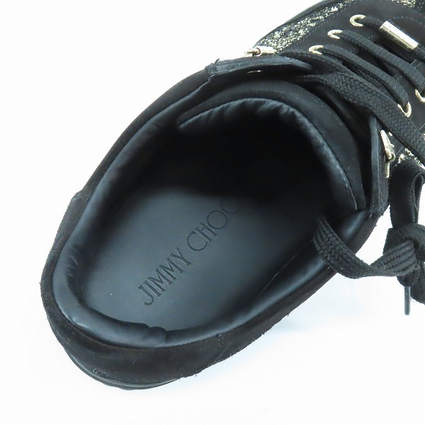 実際に弊社で買取させて頂いたJIMMY CHOO/ジミーチュウ ローカットスニーカー 42の画像 4枚目