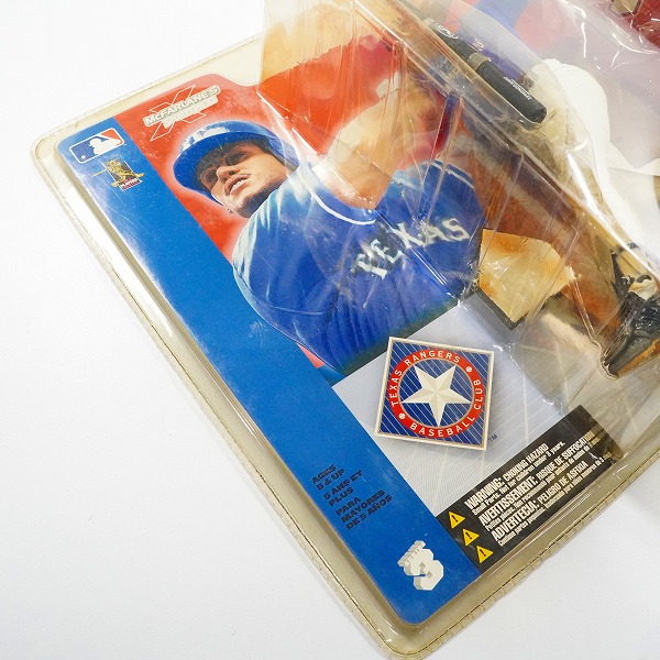 実際に弊社で買取させて頂いた【未開封】McFARLANE TOYS/マクファーレントイズ テキサス・レンジャーズ #19 JUAN GONZALEZ フアン・ゴンザレス フィギュアの画像 5枚目