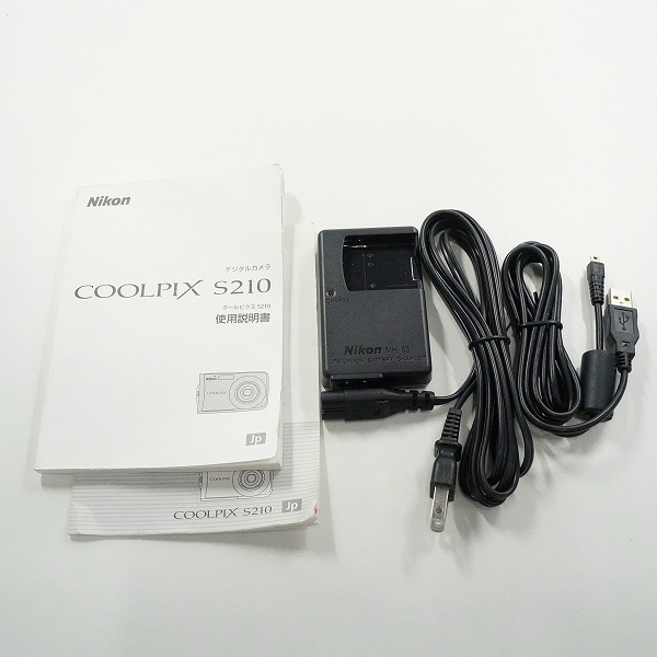 実際に弊社で買取させて頂いたNikon/ニコン COOLPIX S210 クールピクス コンパクトデジタルカメラ 動作未確認の画像 8枚目